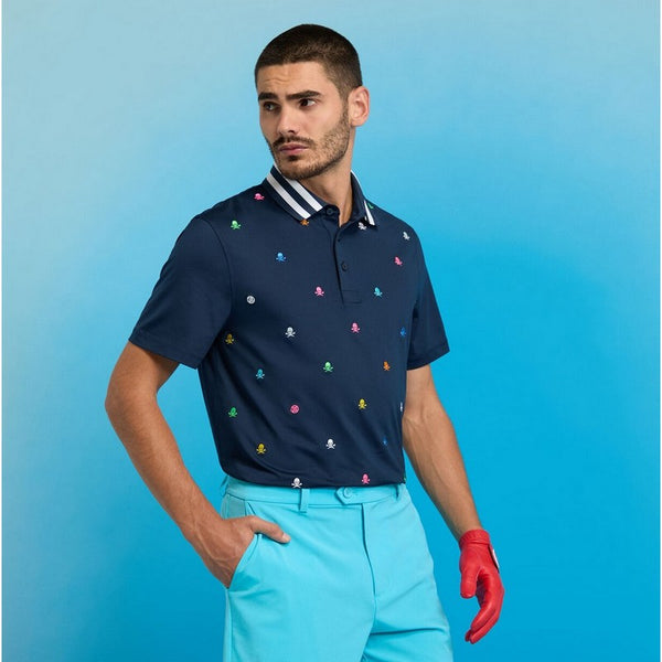G/Fore | Embroidered Tech Polo