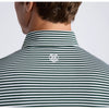 G/Fore | All Play Stripe Stretch Polo Pine