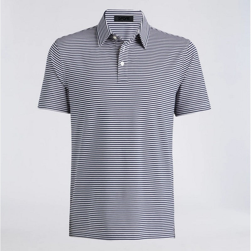 G/Fore | All Play Stripe Stretch Polo Twilight