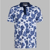 G/Fore | Stamped Floral Tech Polo
