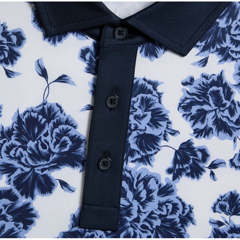 G/Fore | Stamped Floral Tech Polo