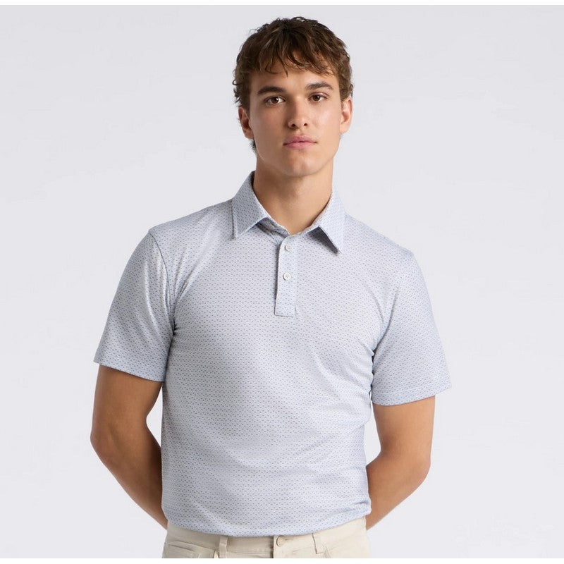G/Fore | All Play Spade Geo Stretch Polo PINE