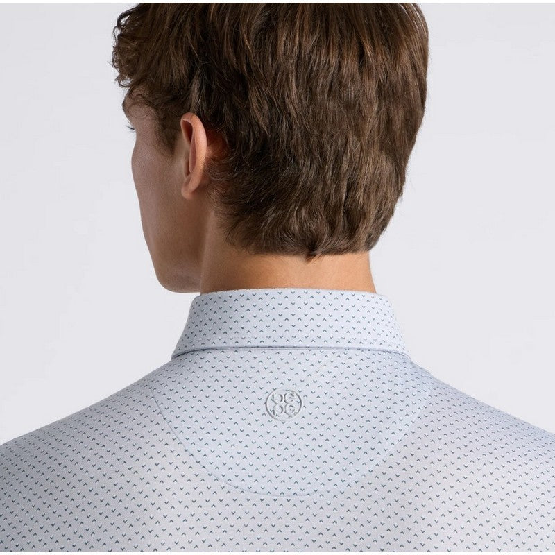 G/Fore | All Play Spade Geo Stretch Polo PINE