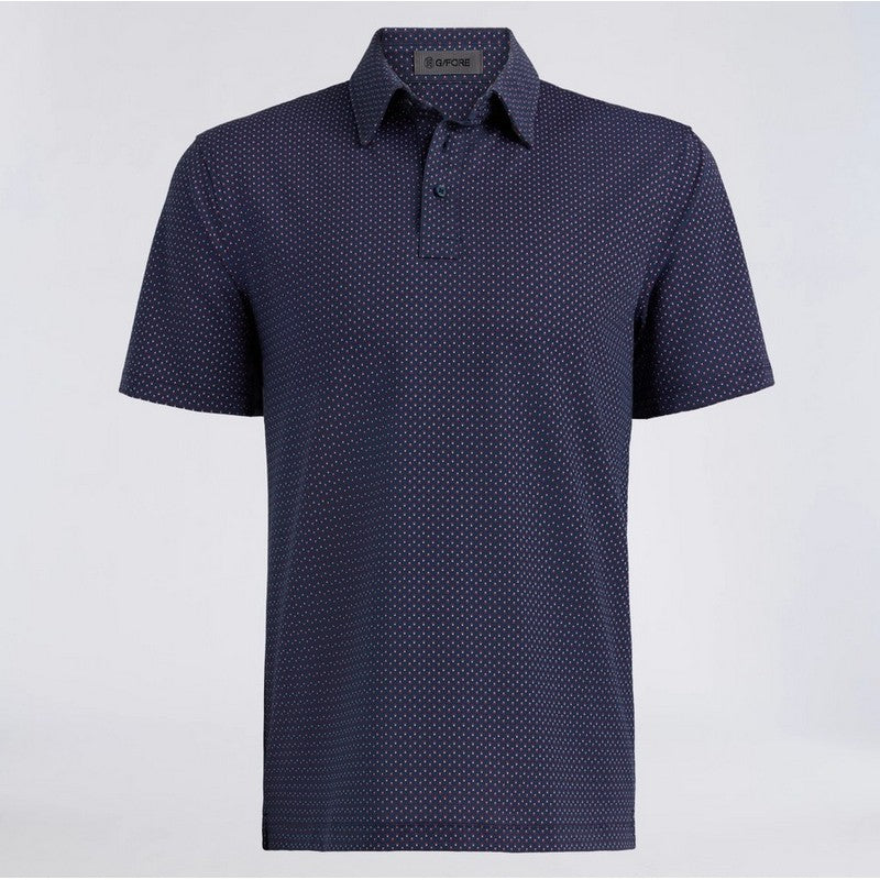 G/Fore | All Play Spade Geo Stretch Polo TWILIGHT