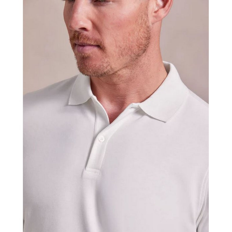 R51 | The Holden Double Knit Polo White