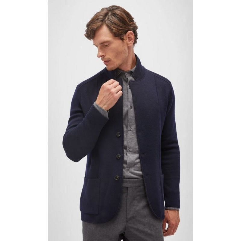 Maurizio Baldassari | Jamaica Wool Reversible Knit Jacket