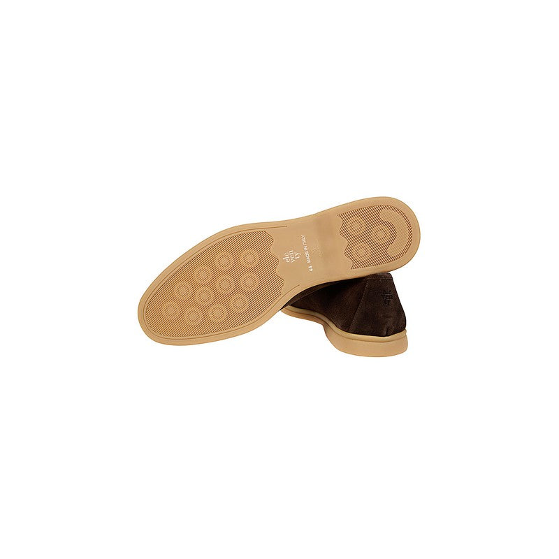 Eleventy | Sueded Loafer Sneakers