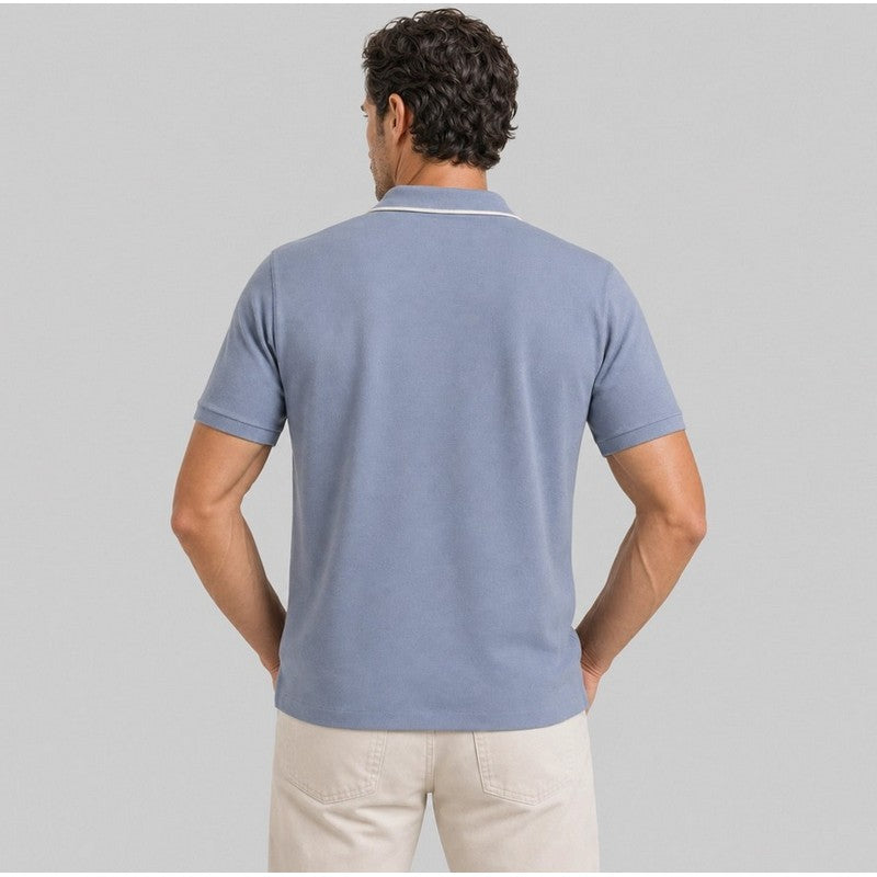 Rye 51 | Leon Luxury Linen Polo BLUE