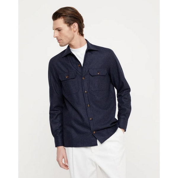 Brunello Cucinelli | Wool Flannel Overshirt