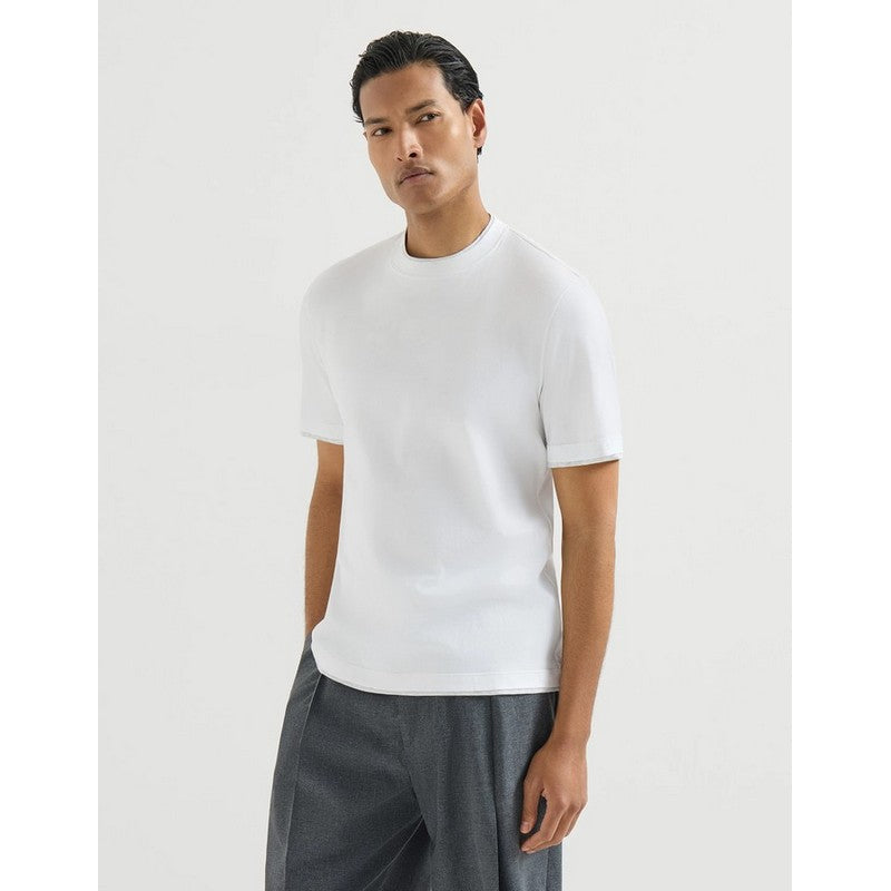 Brunello Cucinelli | Jersey Crew Neck T-Shirt