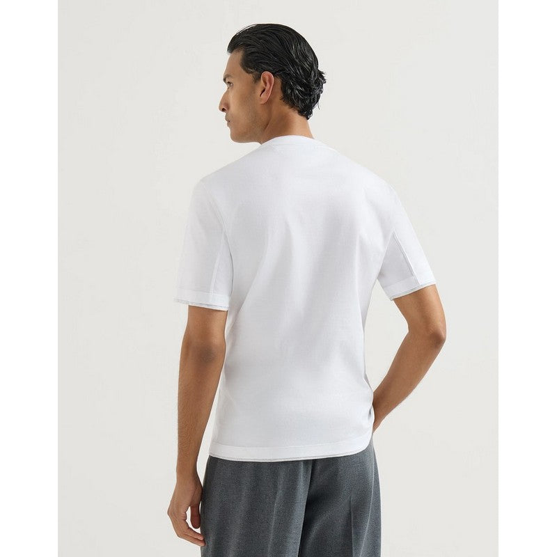 Brunello Cucinelli | Jersey Crew Neck T-Shirt