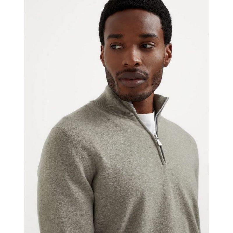 Brunello Cucinelli | Cashmere Turtleneck Sweater Olive