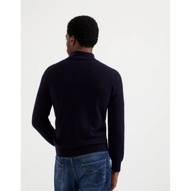 Brunello Cucinelli | Cashmere Turtleneck Sweater Navy