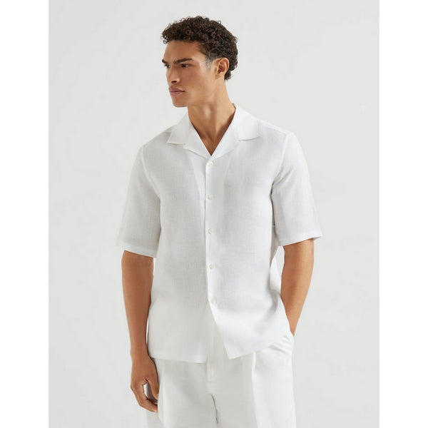 Brunello Cucinelli | Linen Easy Fit Shirt