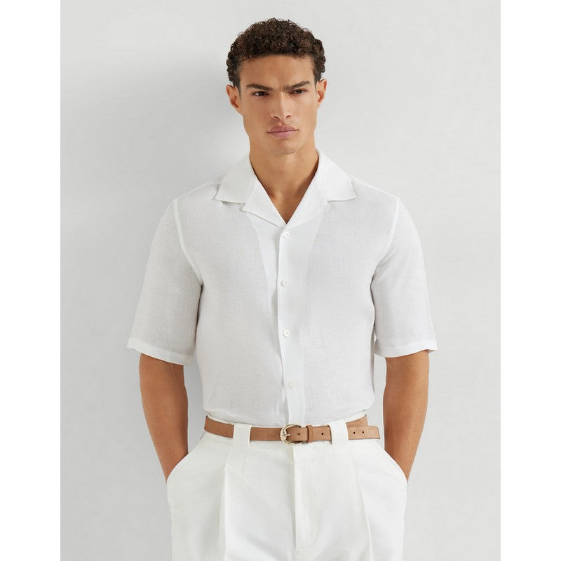 Brunello Cucinelli | Linen Easy Fit Shirt
