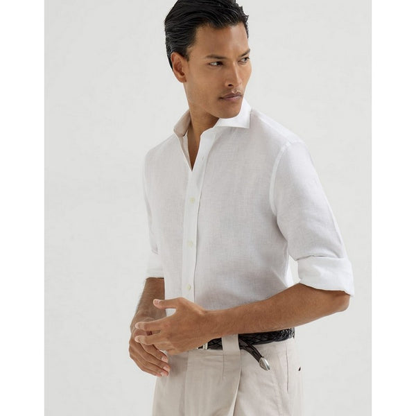 Brunello Cucinelli | Linen Easy Fit Shirt