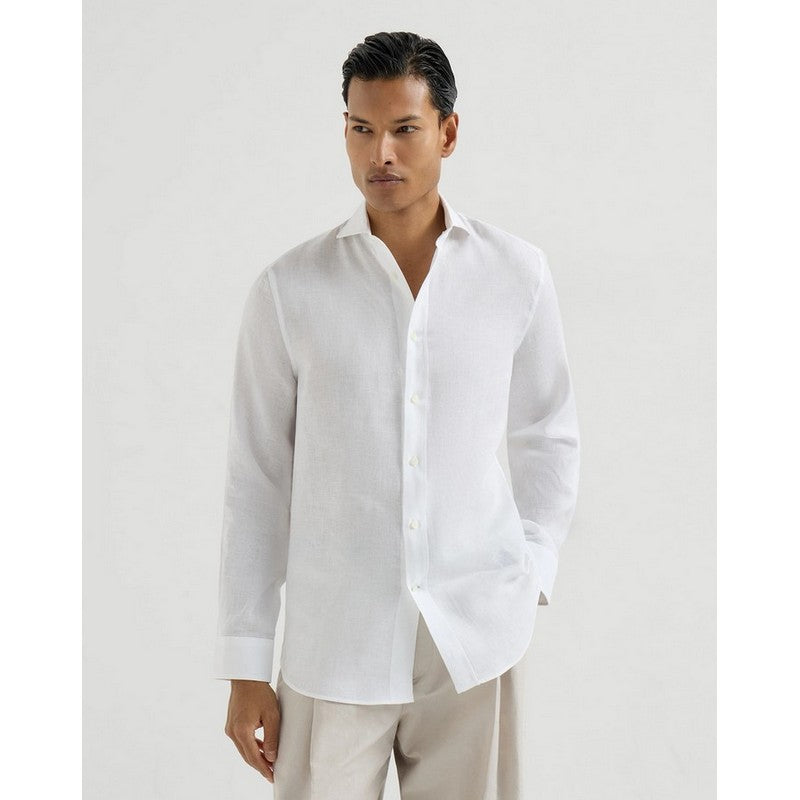 Brunello Cucinelli | Linen Easy Fit Shirt