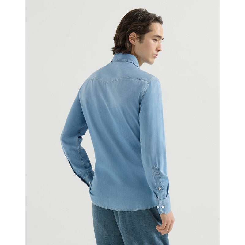 Brunello Cucinelli | Lightweight Denim Shirt