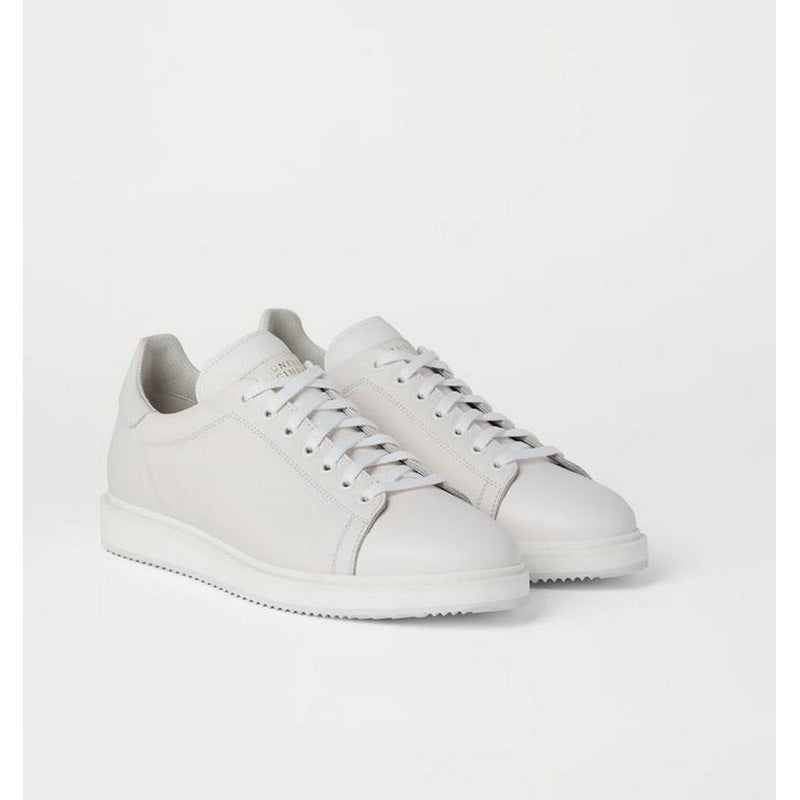 Brunello Cucinelli | Grained Calfskin Sneakers