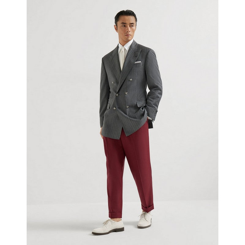 Brunello Cucinelli | Reversed Calfskin Derbys