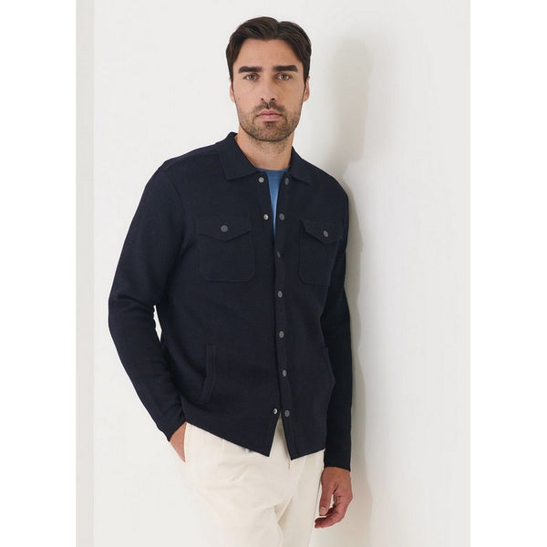 Patrick Assaraf | Merino Milano Stitch Overshirt