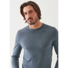 Partrick Assaraf | Exrtra-Fine Merno Crewneck Blue Grey