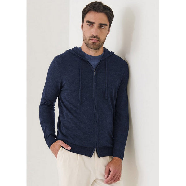 Patrick Assaraf | Extra-Fine Merino Full Zip Hoodie