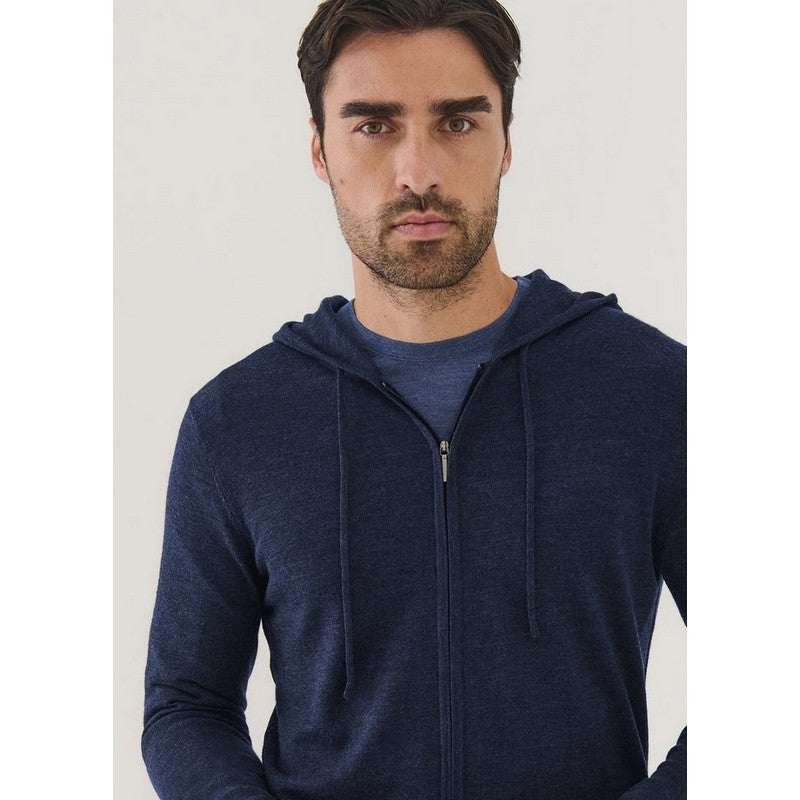 Patrick Assaraf | Extra-Fine Merino Full Zip Hoodie