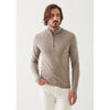 Patrick Assaraf | Extra-Fine Merino Qtr Zip Caffe