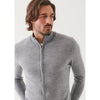 Patrick Assaraf | Extra-Fine Merino Full Zip Grey