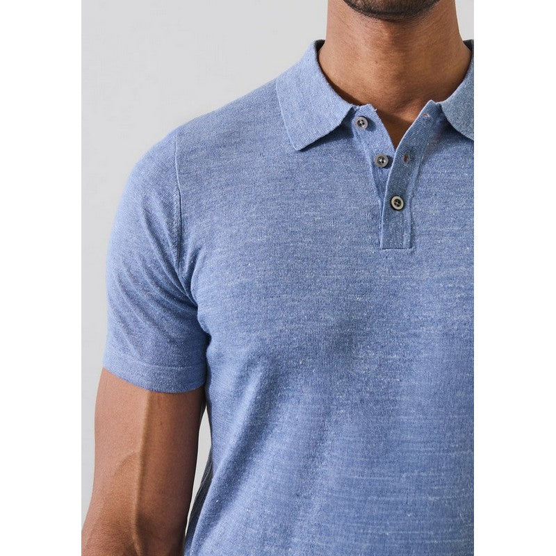 Patrick Assaraf | Linen Cottone Knit Polo