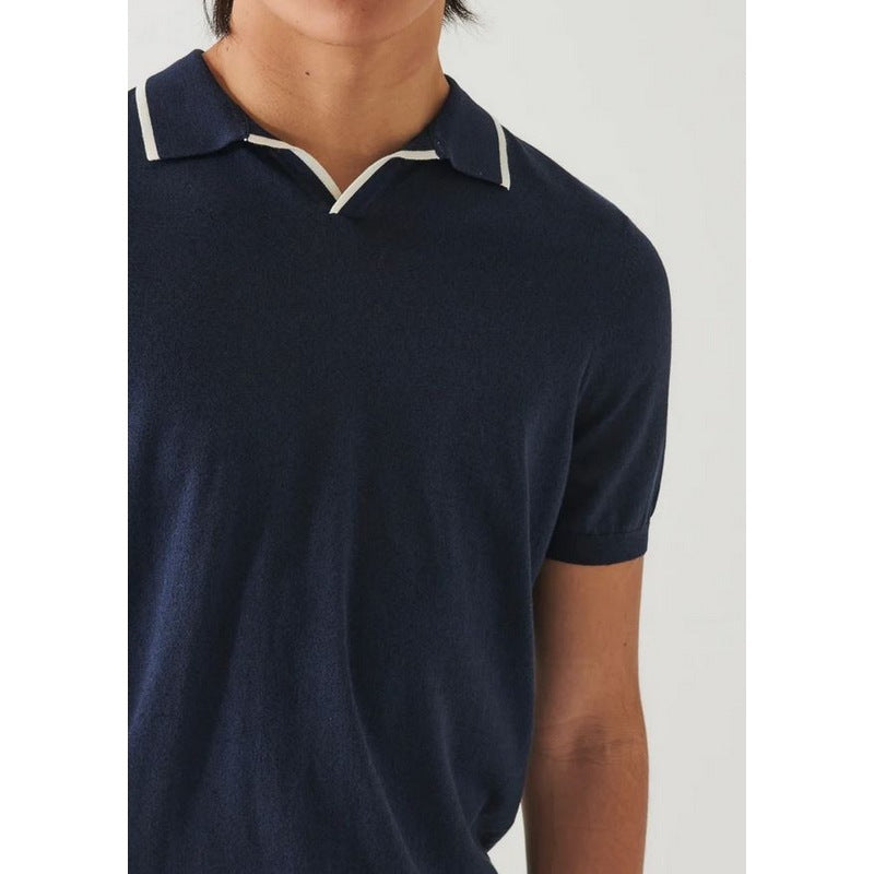 Patrick Assaraf | Cupro Tipped Polo (2 Colors)