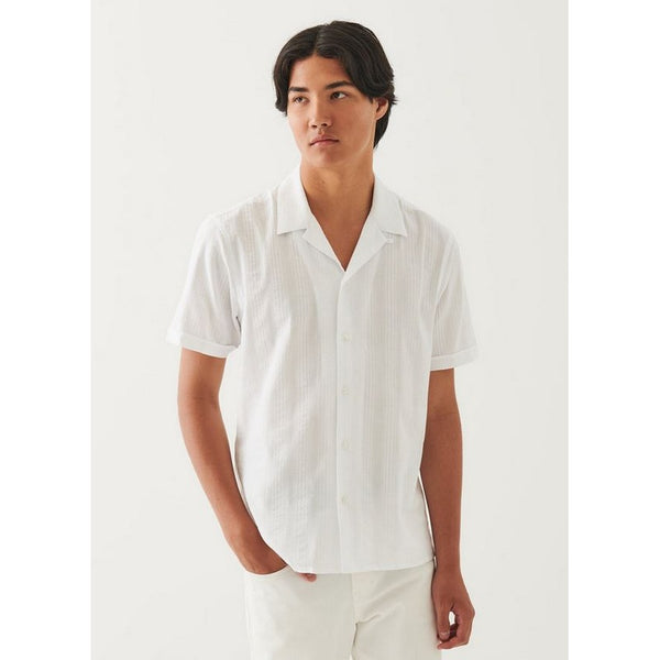 Patrick Assaraf | Cotton Camp Collar Shirt