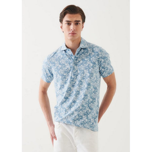 Patrick Assaraf | Pime Cotton Printed Polo