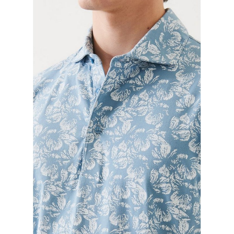 Patrick Assaraf | Pime Cotton Printed Polo