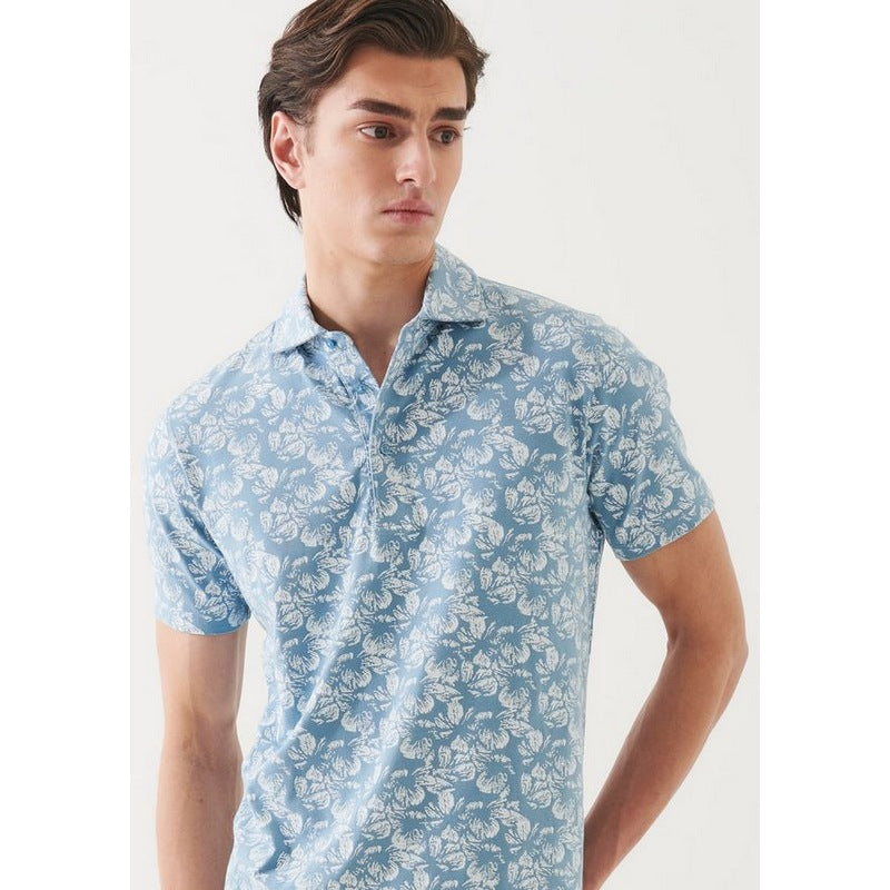 Patrick Assaraf | Pime Cotton Printed Polo