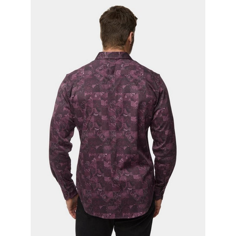 Robert Graham | Tourneau Sport Shirt Berry