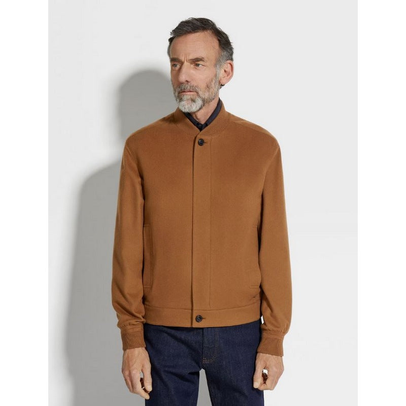 ZEGNA | Oasi Cashmere Jacket Dark Fol