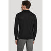 Jack Victor | Merino Wool and Silk LS Polo Black