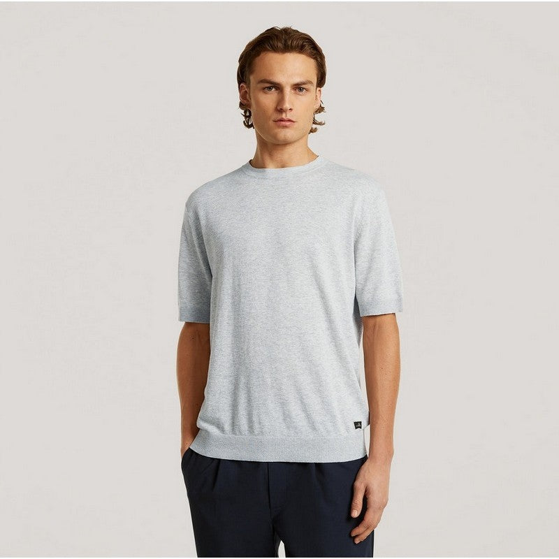 Wahts | Cotton Linen Knitted T-Shirt