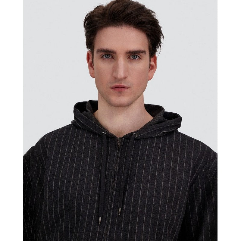 Herno | Sweatshirt & Bomber Pinstripe Pattern