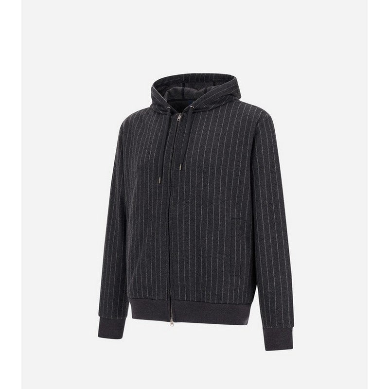 Herno | Sweatshirt & Bomber Pinstripe Pattern