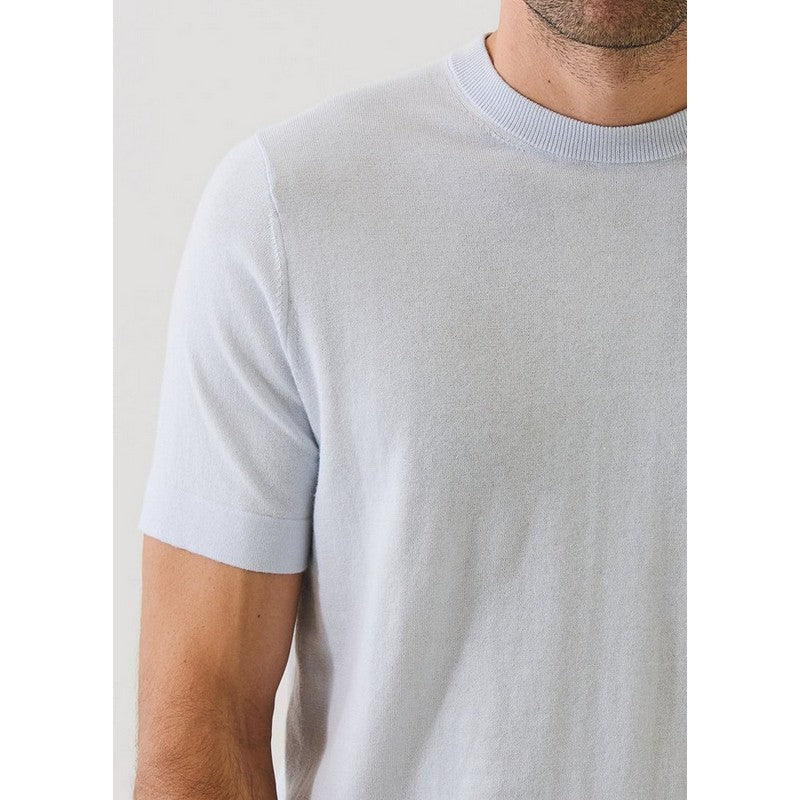 Patrick Assaraf | Cotton Blend Crewneck Blue