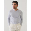 Patrick Assaraf | Cotton-Cupro LS Crewneck  Ocean