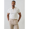 Patrick Assaraf | Tipped Zip Polo 