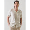 Patrick Assaraf | Dobby Stripe Linen Shirt
