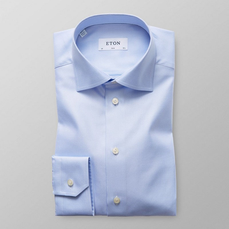 eton dress shirts Cut away Cuff Eton Shirt off-white and navy