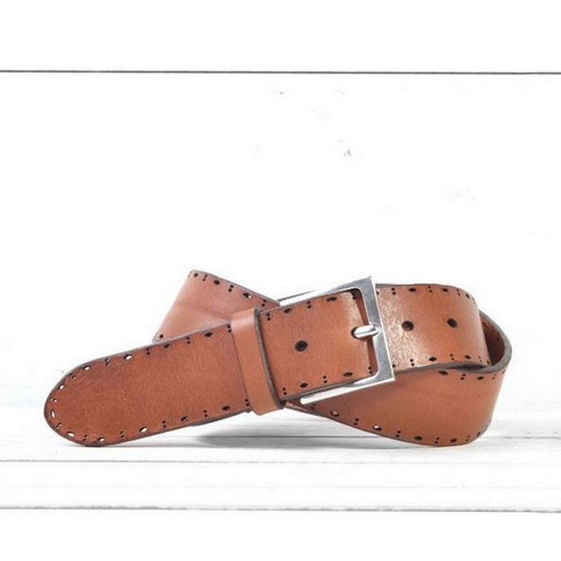 Martin Dingman Men's Lexington Braided Leather Belt