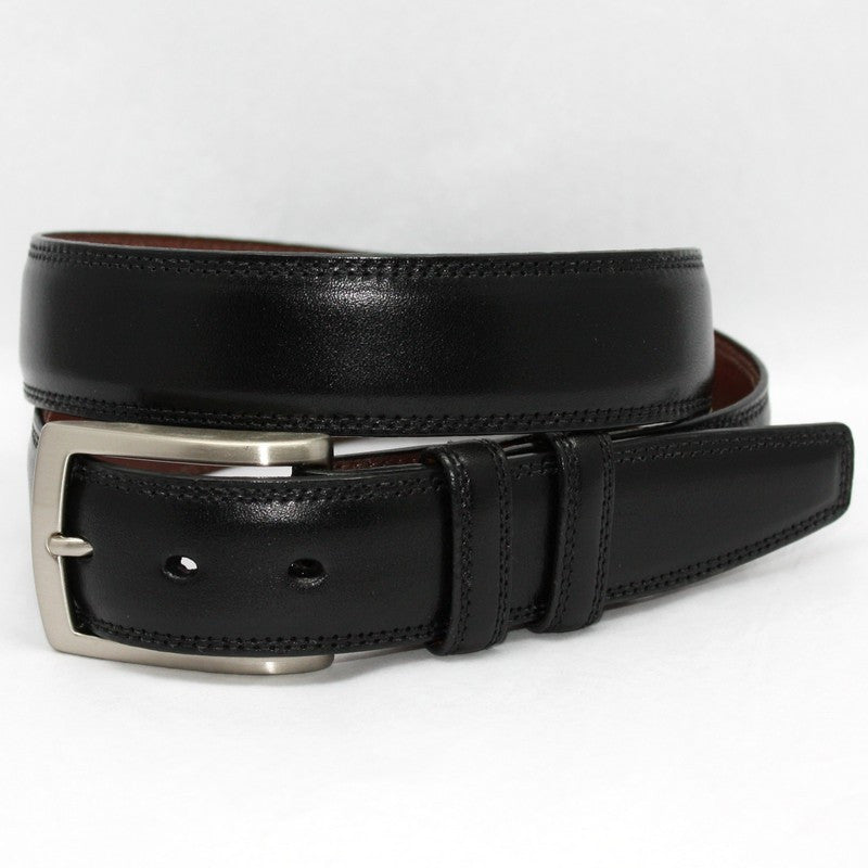 Torino burnished leather belt