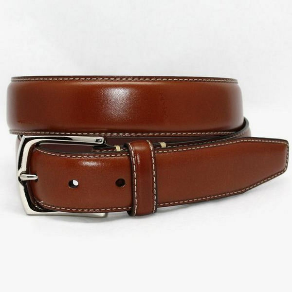 Torino burnished leather belt